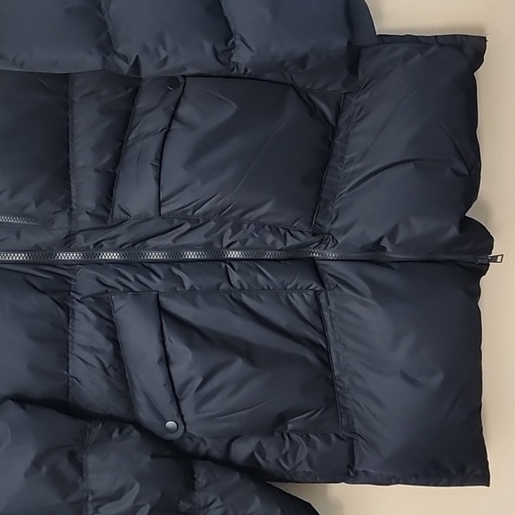 Mondetta Outdoor Project Mid Length Puffer Jacket Navy - Picture 5 of 16